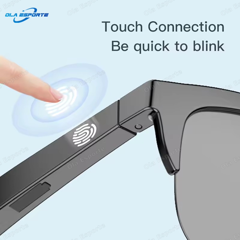 Bone Conduction Sunglasses Sports - Intelligente Bluetooth-Brille auf Touch-Basis mit Knochenleitung