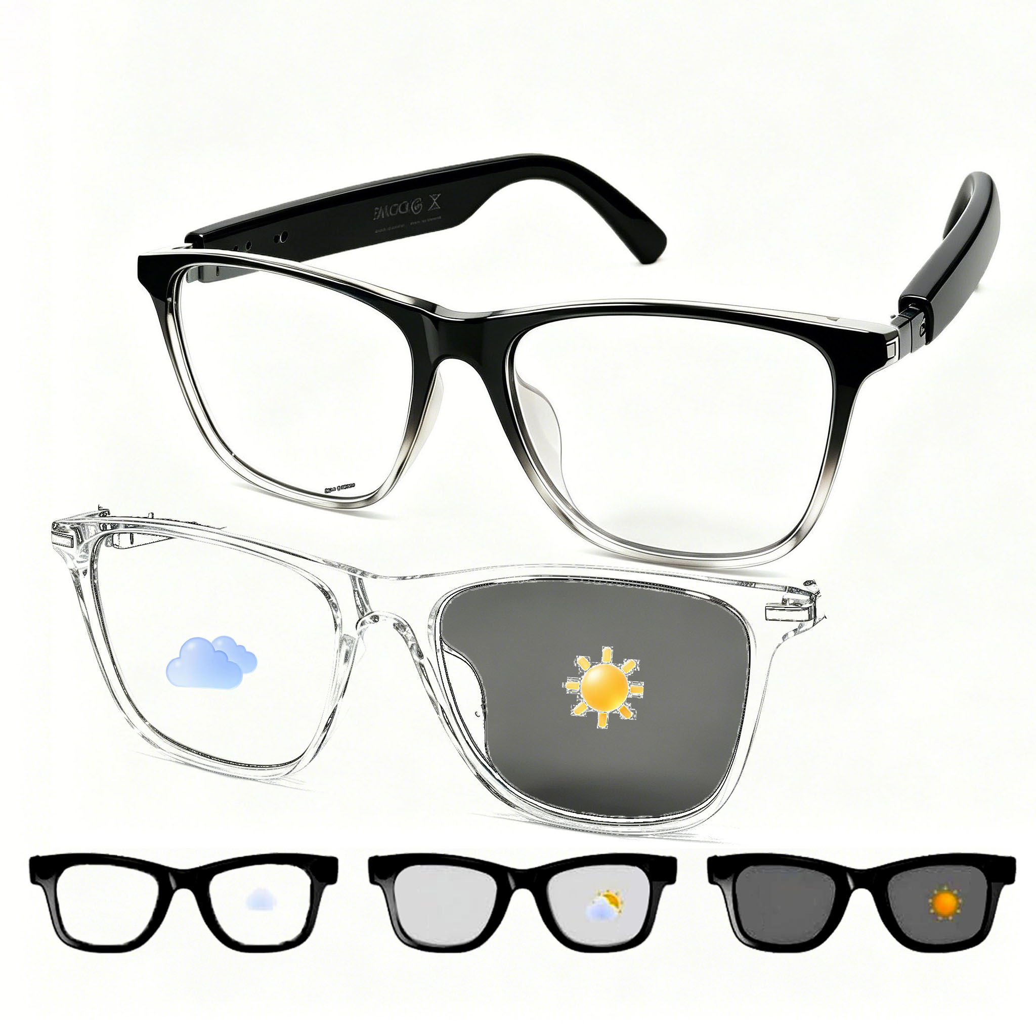 Smart Audio Glasses Bluetooth Polarized - Smarte Bluetooth-Brille Vielseitige Technologie Polarisierte Audio-Sonnenbrille