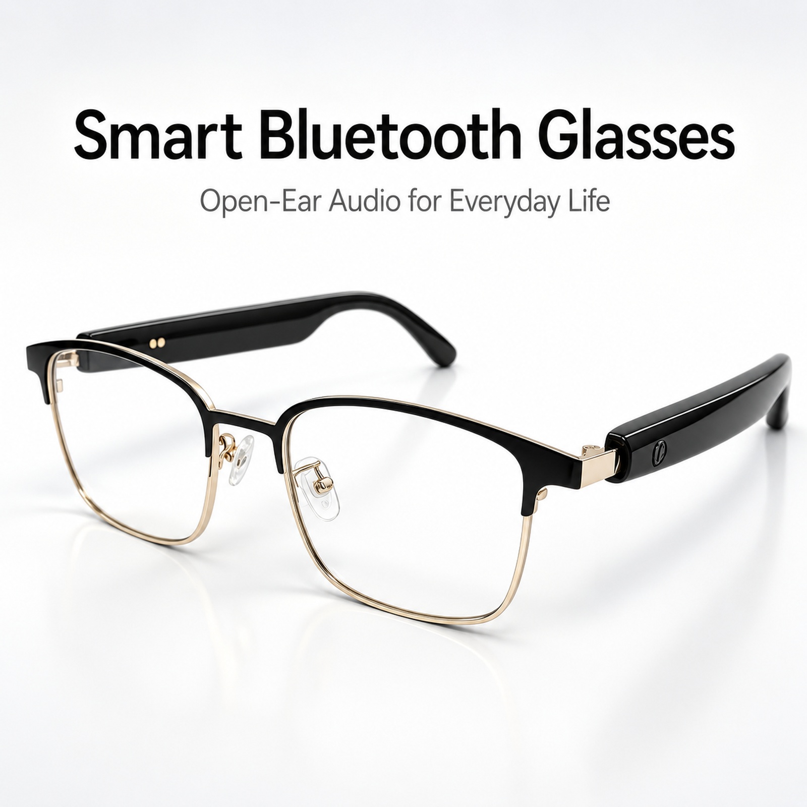 Photochromic Smart Sunglasses Audio - Bluetooth-Brille zum Fahren und Radfahren, Open-Ear-Audio,