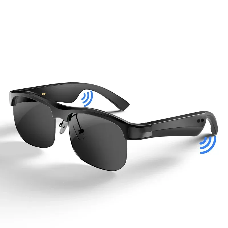Bone Conduction Sunglasses Sports - Smarte Bluetooth-Brille, Surround-Sound, Knochenleitungs-Sonnenbrille, für Sport