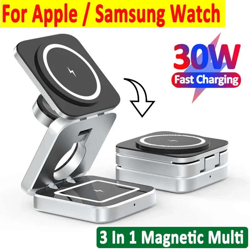 Smart Glasses Magnetic Charging Cable - 30 W magnetischer kabelloser Ladeständer für