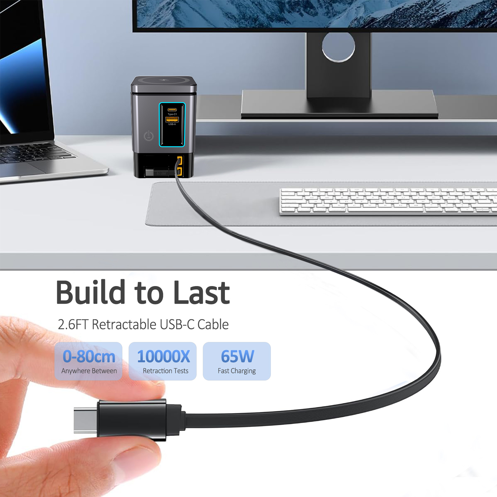 GaN 6-in-1 105W Magnetisches K – Smart Glasses Magnetic Charging Cable Bewertung und Preis