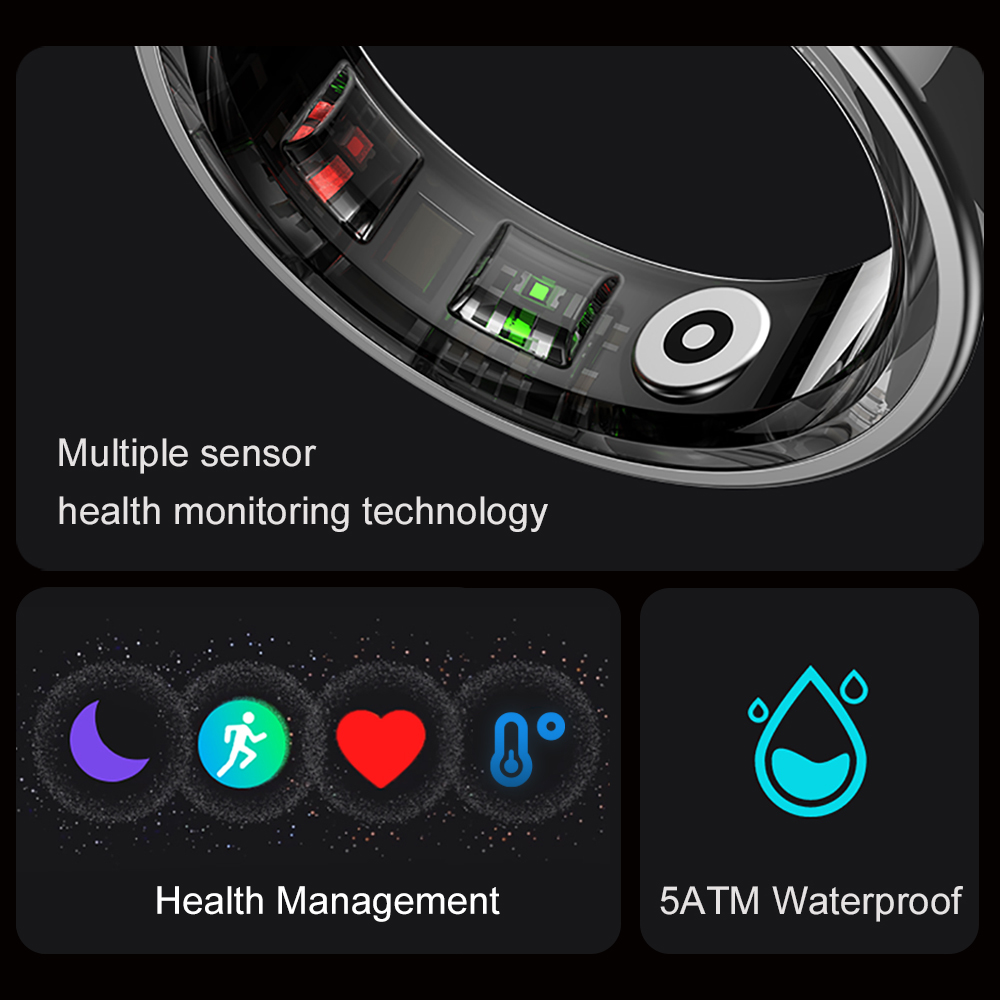 2024 COLMI R09 Smart Ring Männ – Smart Ring Health Tracker Blood Oxygen Bewertung und Preis
