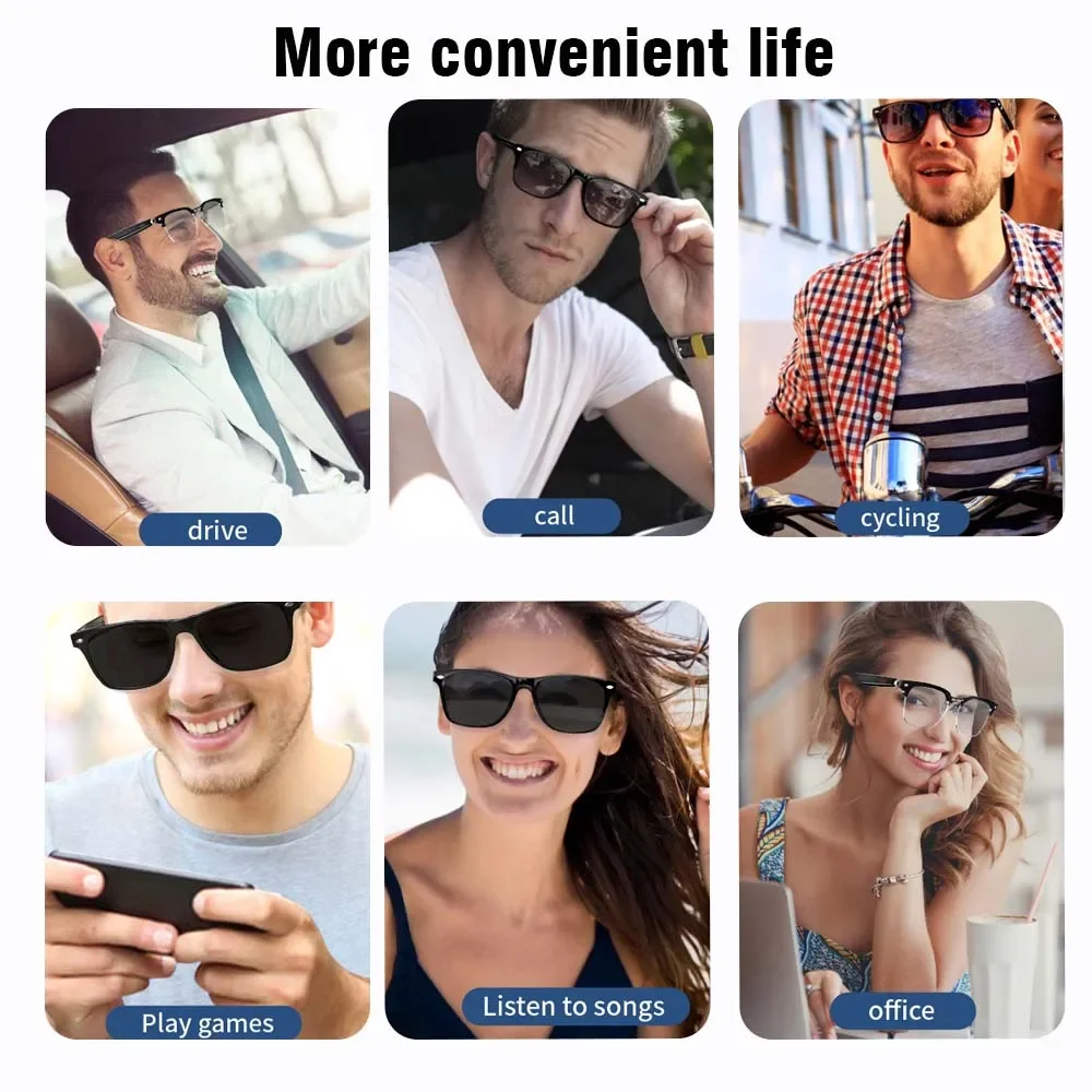 VIKEFON E13 Smart-Brille mit B – Smart Audio Glasses Bluetooth Polarized Bewertung und Preis