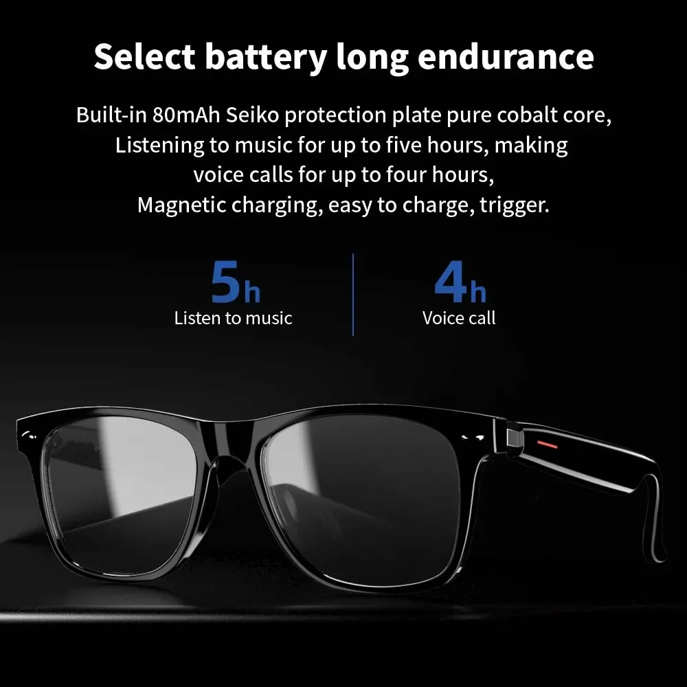 VIKEFON E13 Smart-Brille mit B – Smart Audio Glasses Bluetooth Polarized Bewertung und Preis