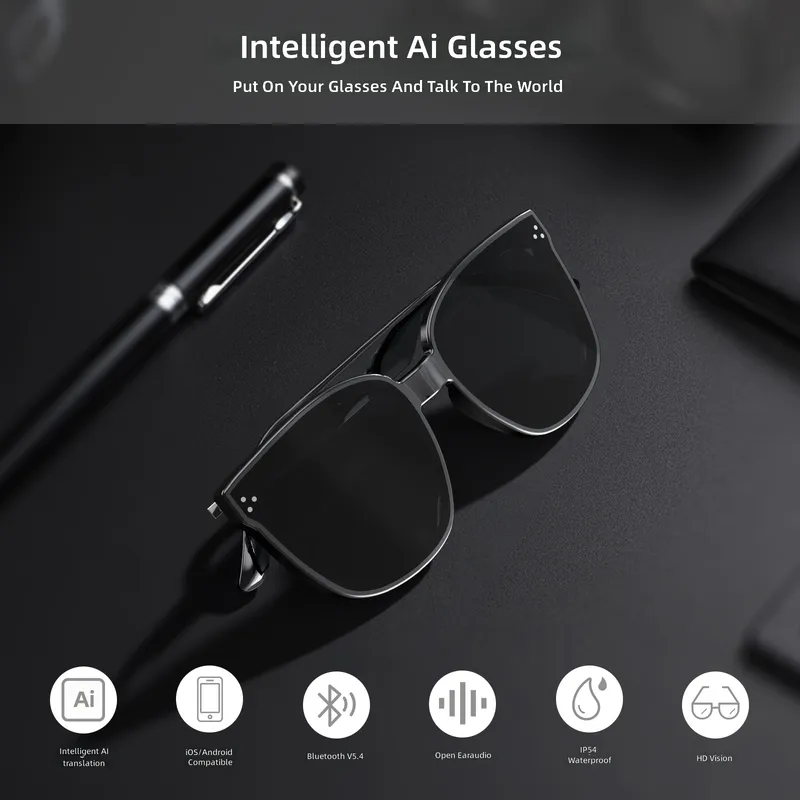 Smarte Brille mit Knochenleitu – Bone Conduction Sunglasses Sports Bewertung und Preis