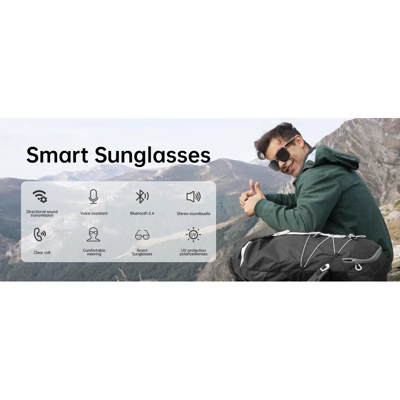Smarte Brille mit Knochenleitu – Bone Conduction Sunglasses Sports Bewertung und Preis