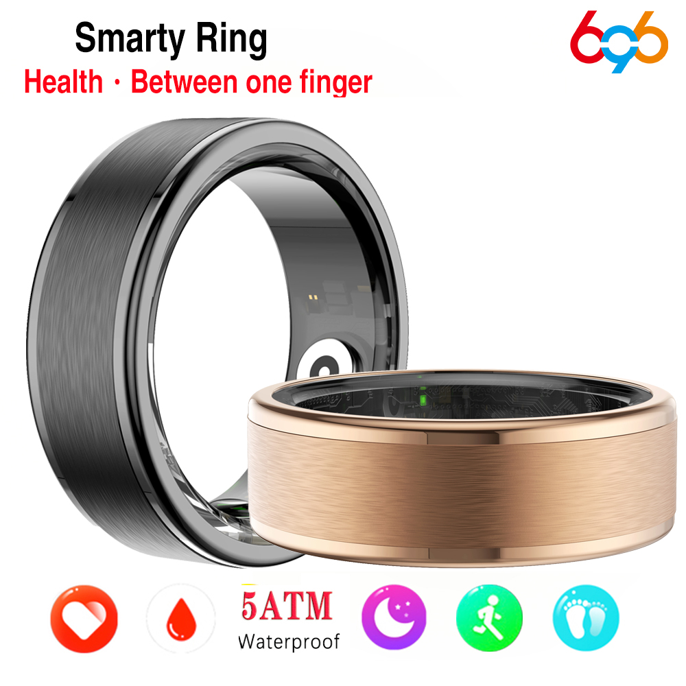 Modischer Smart Ring für Männe – Smart Ring Health Tracker Blood Oxygen Bewertung und Preis