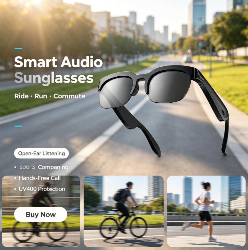 2-in-1 Smarte Bluetooth-Sonnen – Smart Audio Glasses Bluetooth Polarized Bewertung und Preis