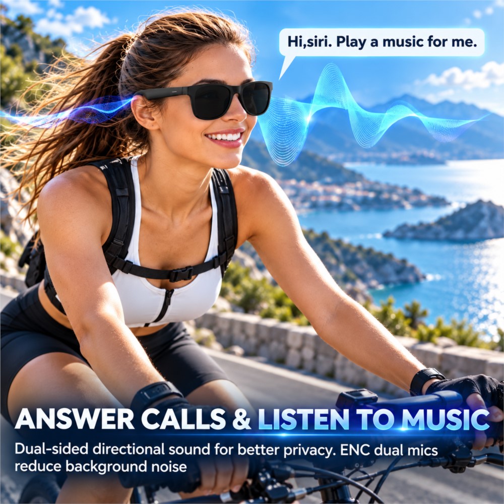 Intelligente Audio-Brille, Blu – Smart Audio Glasses Touch Control Bewertung und Preis