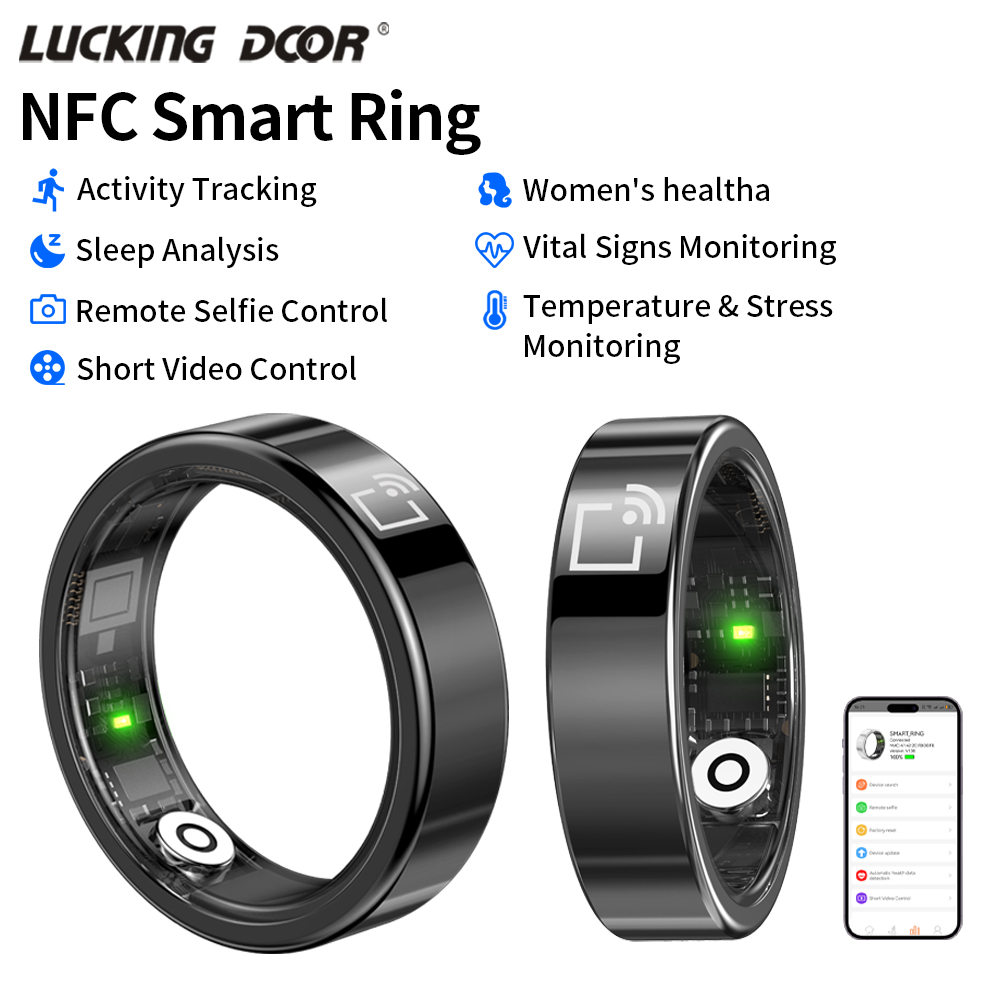 IP68 Wasserdichter NFC Smart R – Smart Ring Health Tracker Blood Oxygen Bewertung und Preis