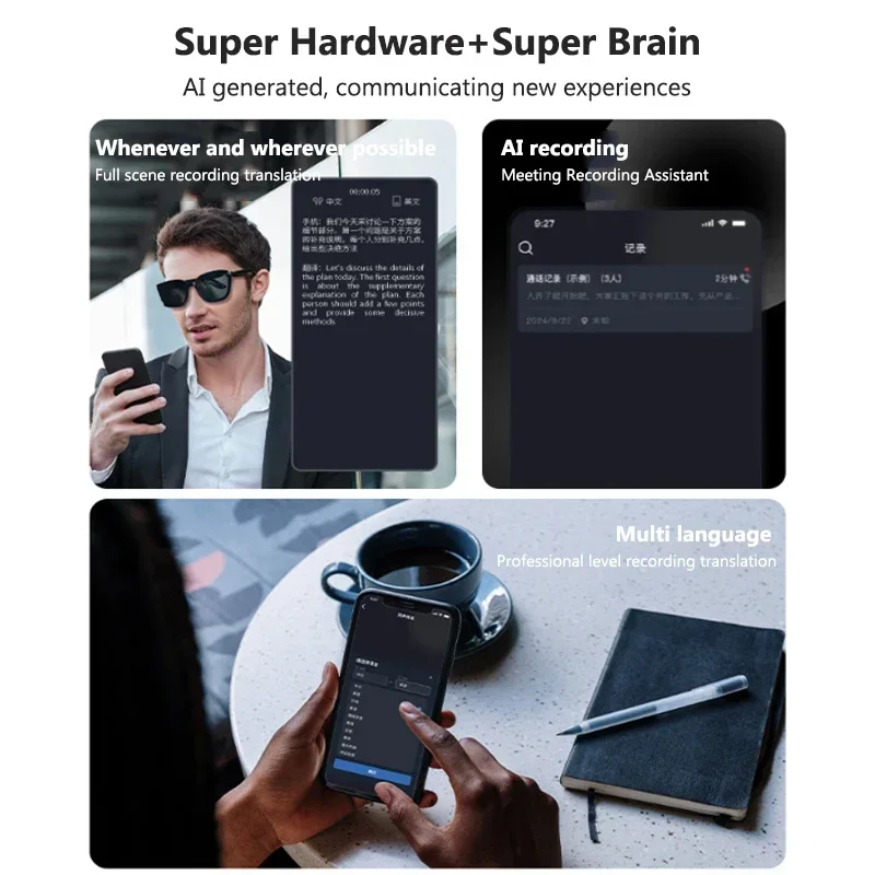 Polarisierte intelligente KI-Ü – Smart Audio Glasses Bluetooth Polarized Bewertung und Preis