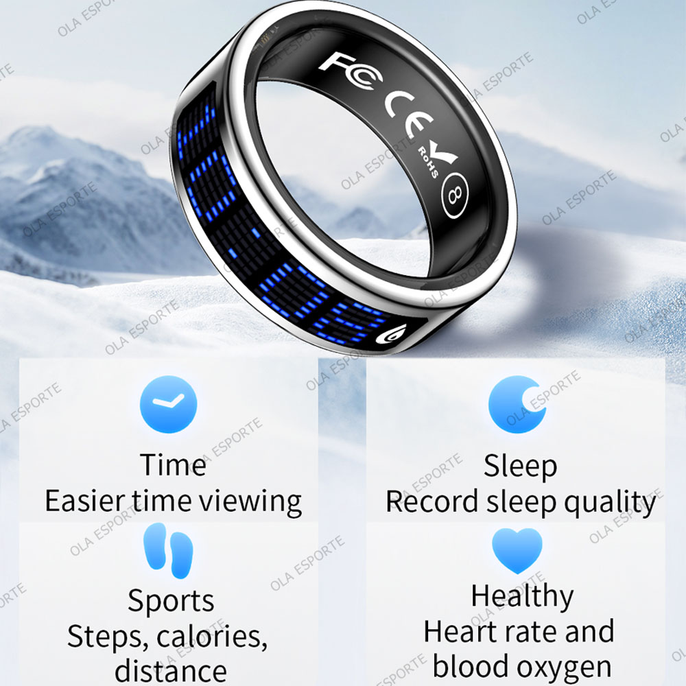 Intelligenter Ring mit Display – Smart Ring Health Tracker Blood Oxygen Bewertung und Preis