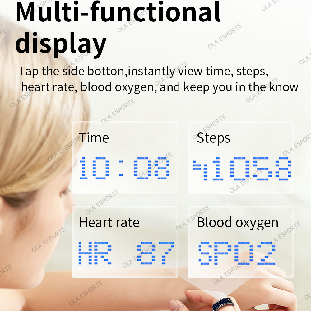 Intelligenter Ring mit Display – Smart Ring Health Tracker Blood Oxygen Bewertung und Preis