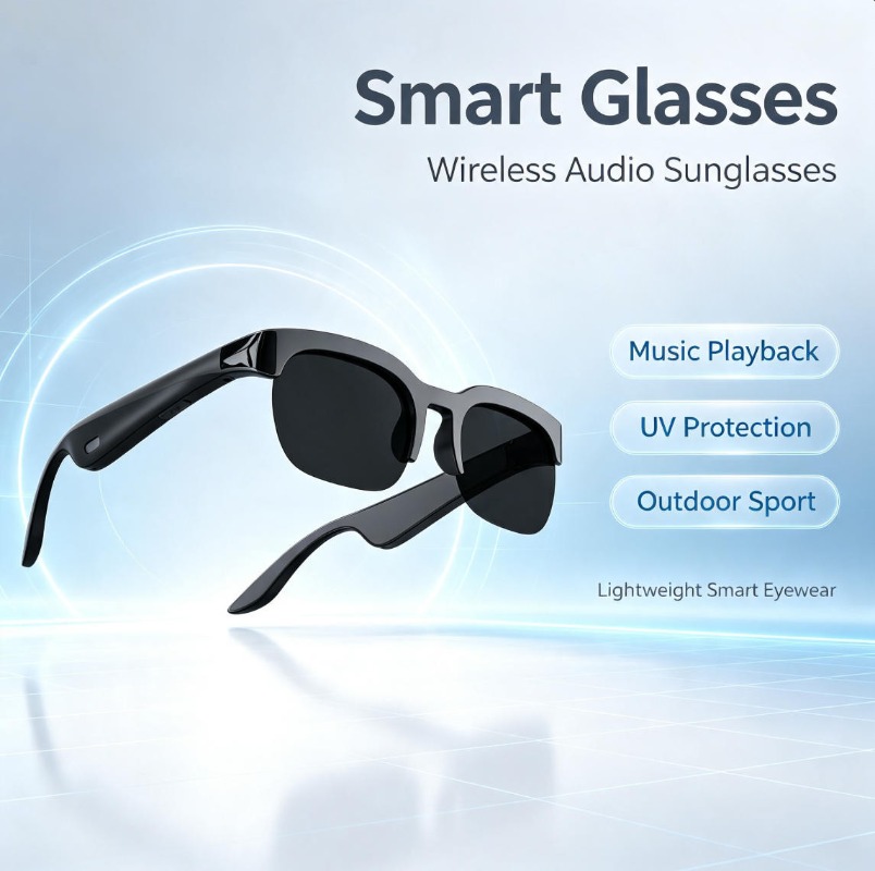 2026 Smarte Audio-Sonnenbrille – Smart Sunglasses Open Ear Music Calls Bewertung und Preis