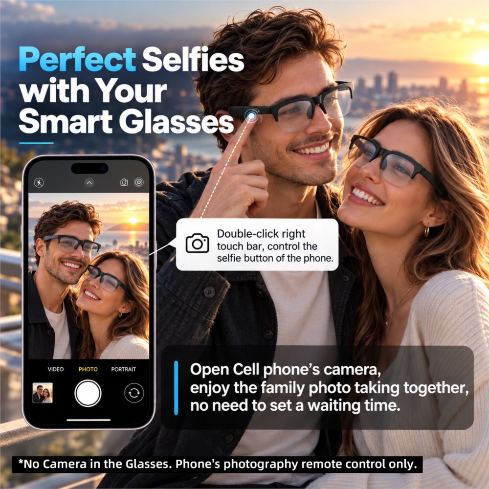 Neue Smart-Brille mit kabellos – Smart Audio Glasses Touch Control Bewertung und Preis