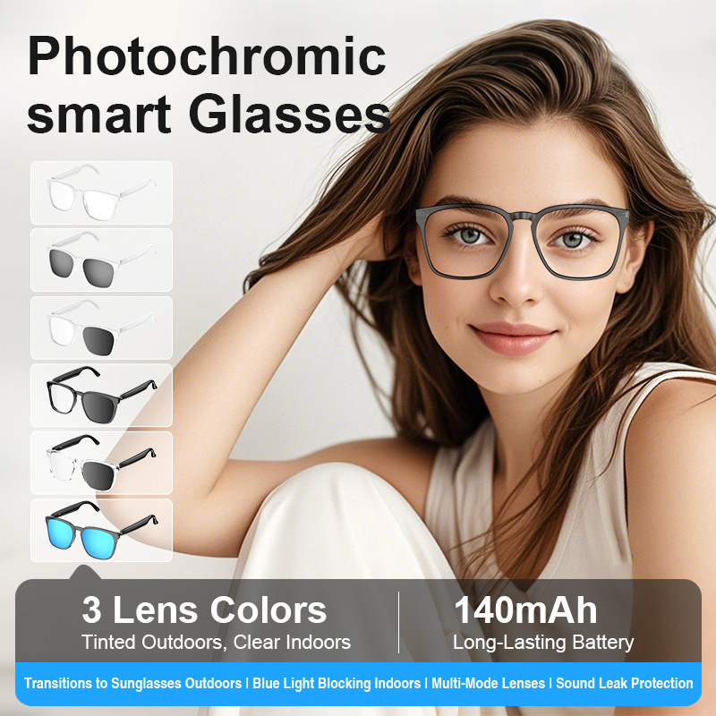 YBA14 KI-Übersetzungs-Smartbri – Photochromic Smart Sunglasses Audio Bewertung und Preis