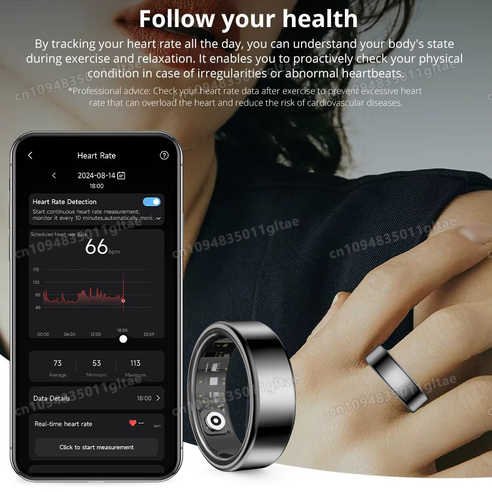 R10 Smart Ring mit Ladehülle f – Smart Ring Health Tracker Blood Oxygen Bewertung und Preis