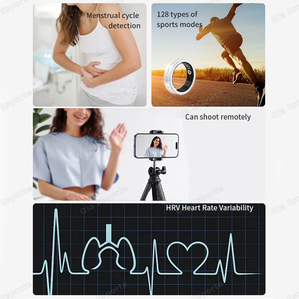 2026 Neuer Smarter Ring für Da – Smart Ring Health Tracker Blood Oxygen Bewertung und Preis