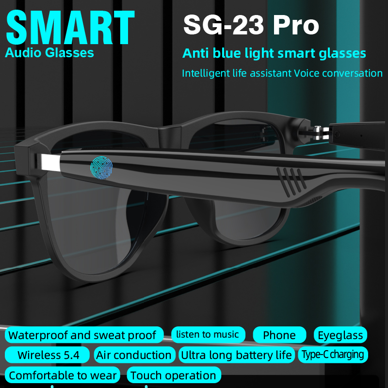 SG-23 Pro Smarte Audio-Brille  – Smart Sunglasses Open Ear Music Calls Bewertung und Preis