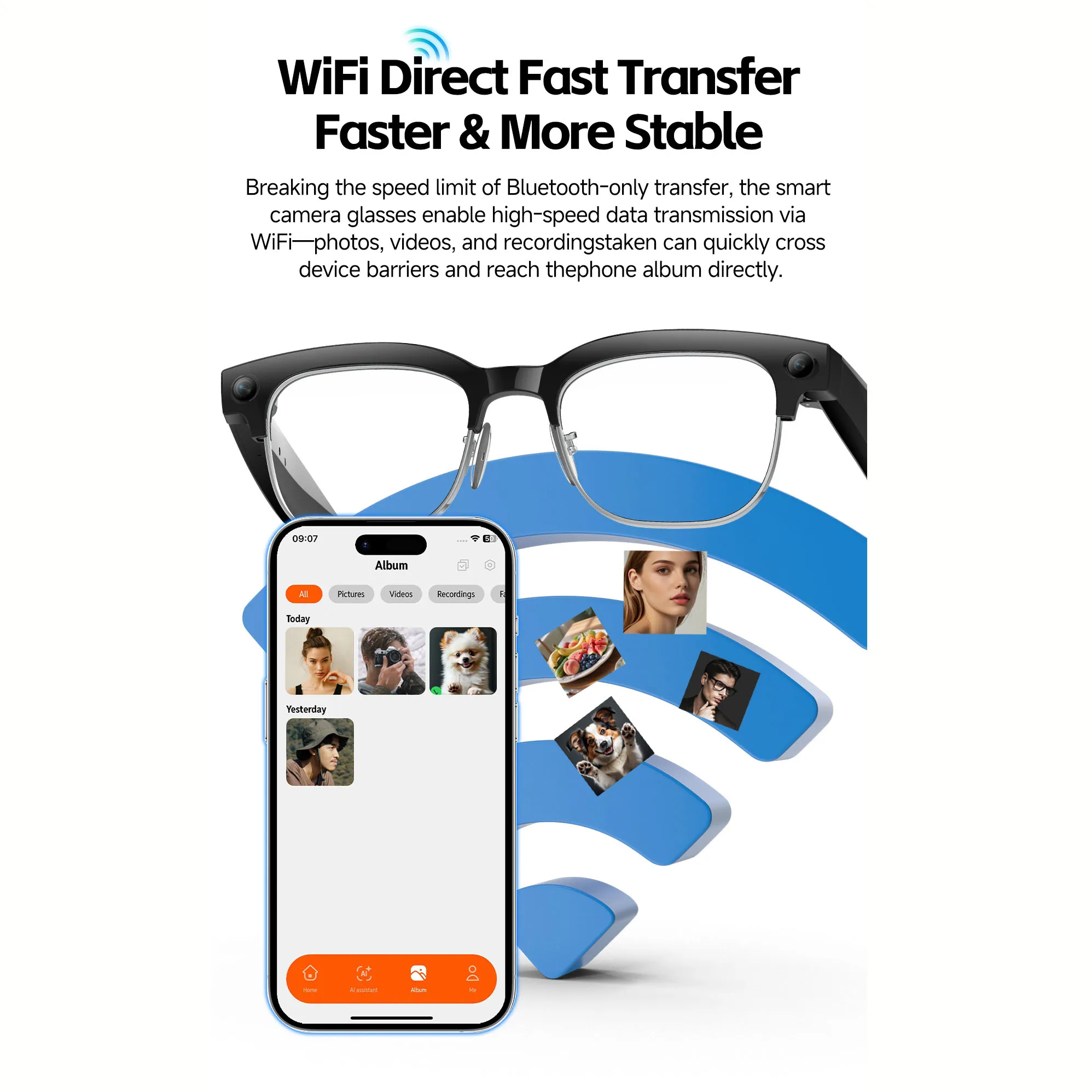 KI-Smart-Brille mit Sprachakti – Smart Audio Glasses Touch Control Bewertung und Preis