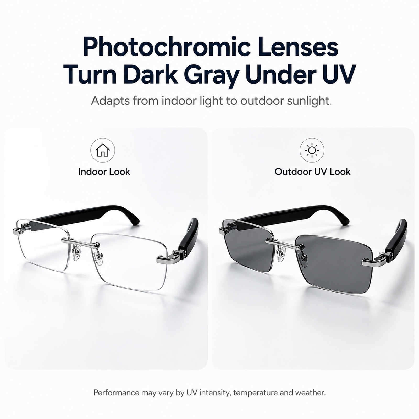 Bluetooth Smart-Sonnenbrille,  – Photochromic Smart Sunglasses Audio Bewertung und Preis