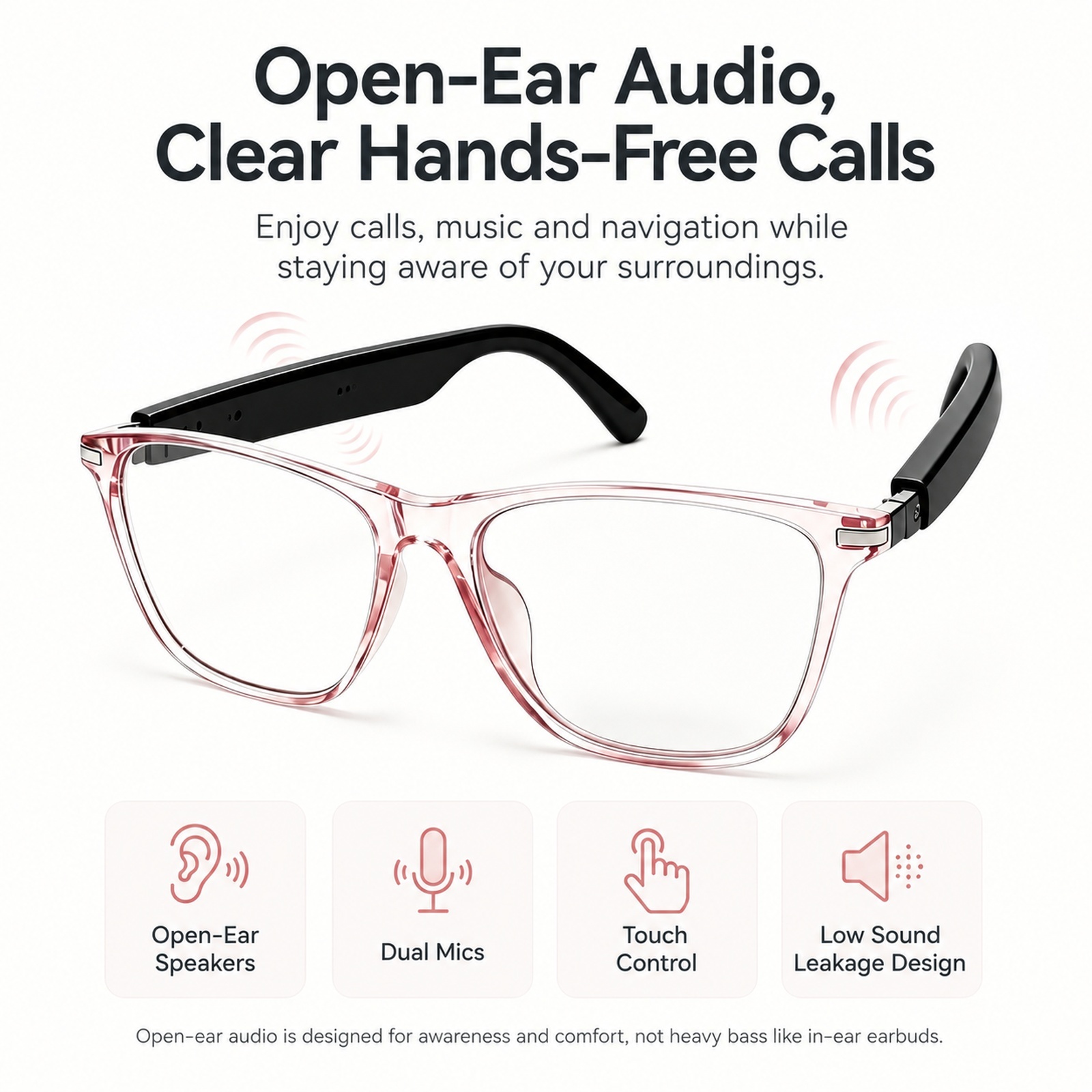 Smarte Bluetooth-Sonnenbrille  – Smart Sunglasses Open Ear Music Calls Bewertung und Preis