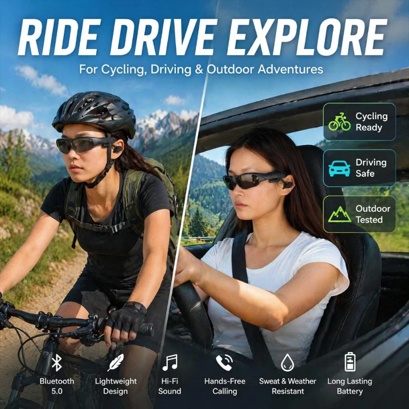 Bluetooth-Audio-Sonnenbrille m – Smart Audio Glasses Bluetooth Polarized Bewertung und Preis