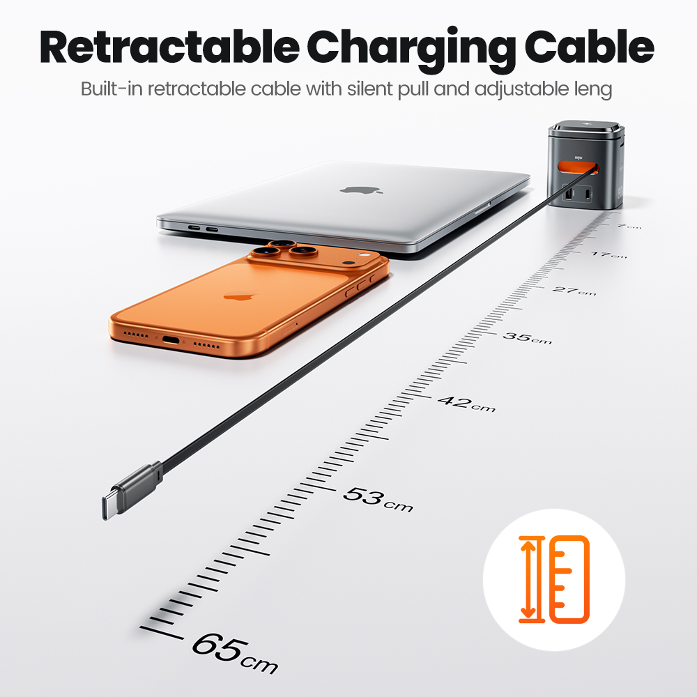 Toocki 80 W 6-in-1 GaN Ladesta – Smart Glasses Magnetic Charging Cable Bewertung und Preis