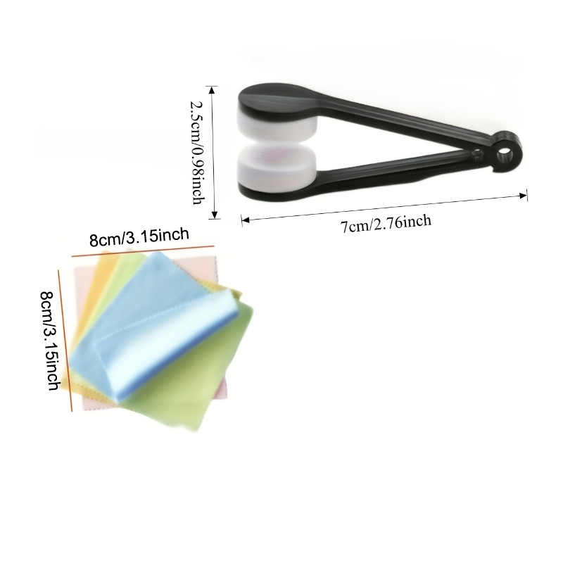 4-teiliges Brillenreinigungsse – Eyewear Cleaning Cloth Microfiber Kit Bewertung und Preis