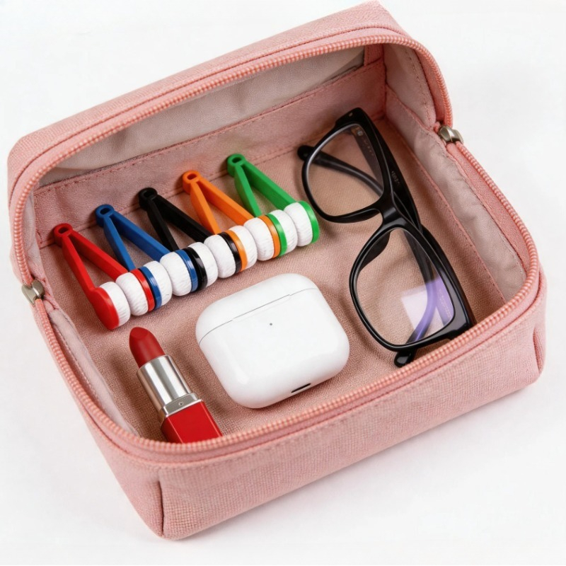 5-teiliges Brillenreinigungsse – Eyewear Cleaning Cloth Microfiber Kit Bewertung und Preis