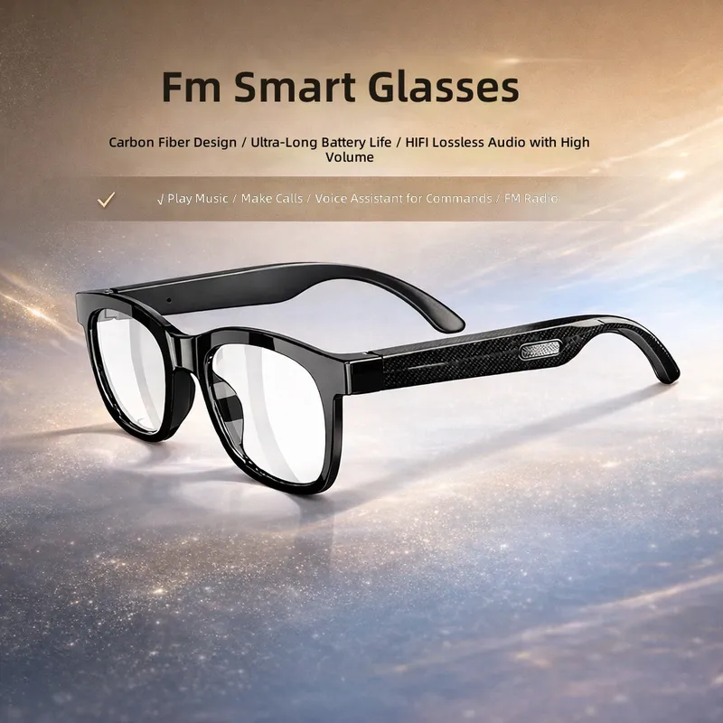 Smarte Bluetooth-Brille mit FM – Photochromic Smart Sunglasses Audio Bewertung und Preis