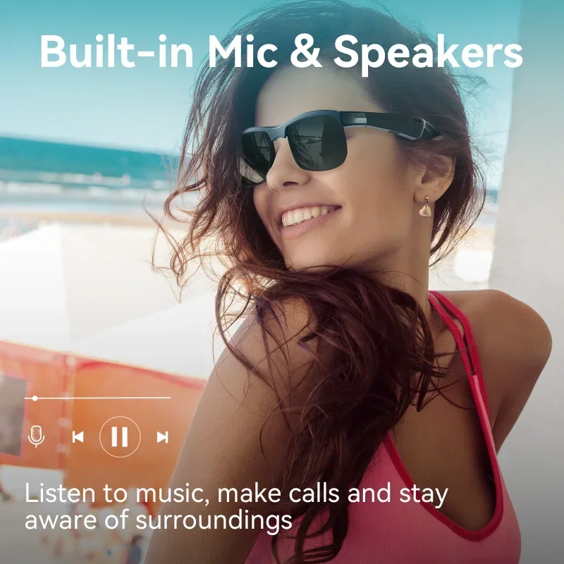 Smarte Bluetooth-Brille, Surro – Bone Conduction Sunglasses Sports Bewertung und Preis