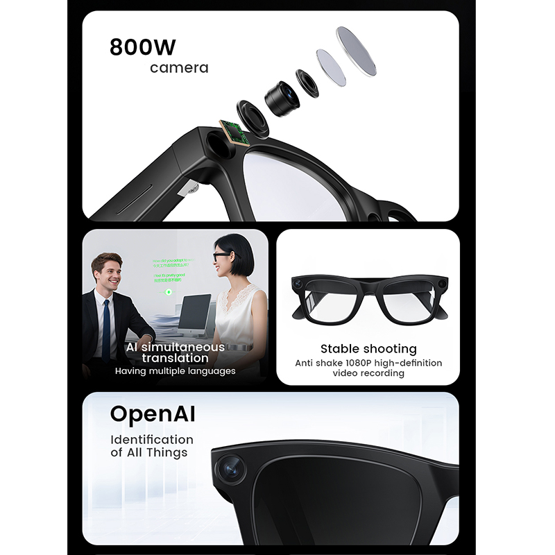 Neue 2026 Sonnenbrille Smart-B – Smart Glasses Camera Video Recording 1080P Bewertung und Preis