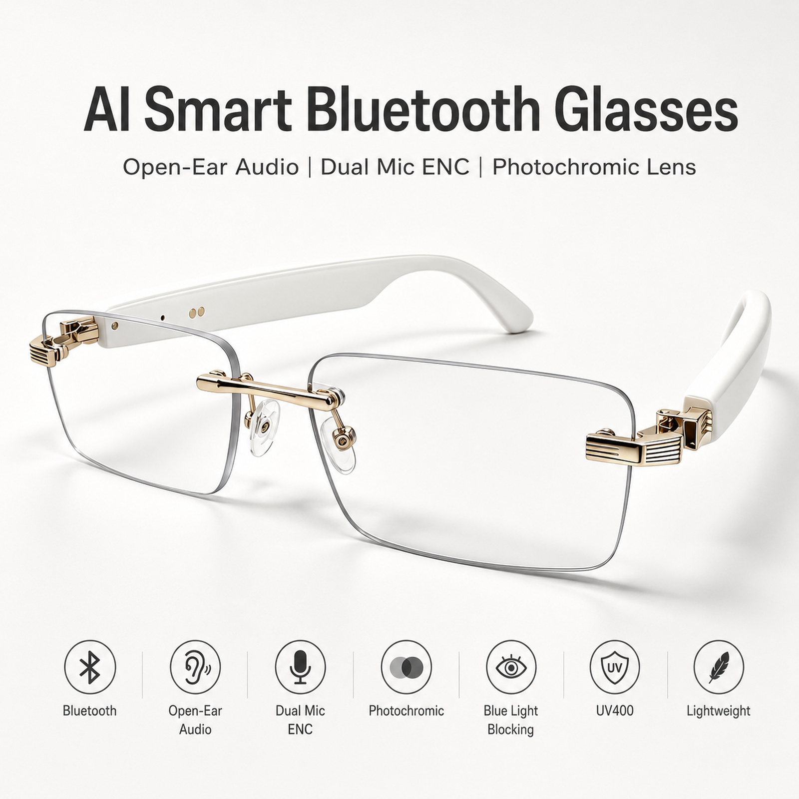 KI-Smart-Bluetooth-Brille Sonn – Photochromic Smart Sunglasses Audio Bewertung und Preis