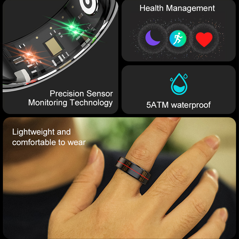 R04 Smart Ring Männer Frauen G – Smart Ring Health Tracker Blood Oxygen Bewertung und Preis