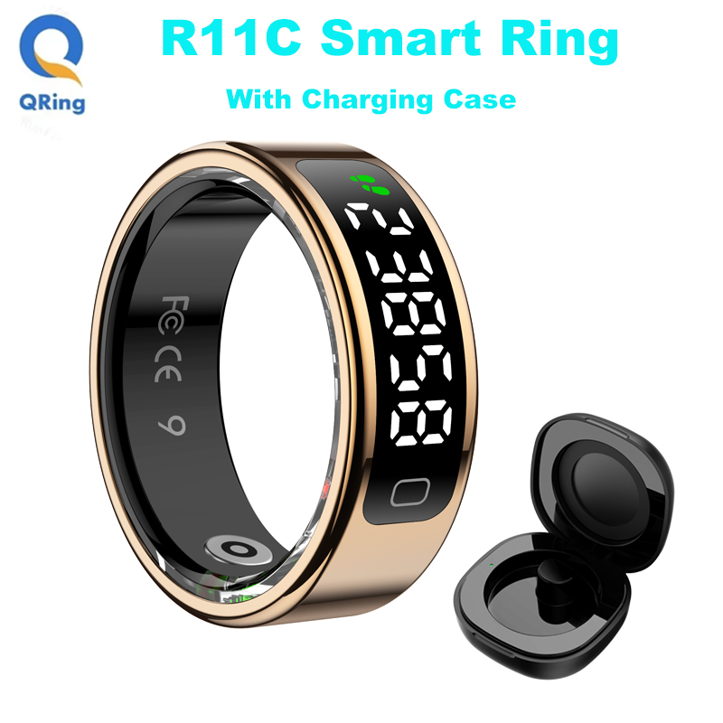 AMZMAX R11C Display Smart Ring – Smart Ring Health Tracker Blood Oxygen Bewertung und Preis