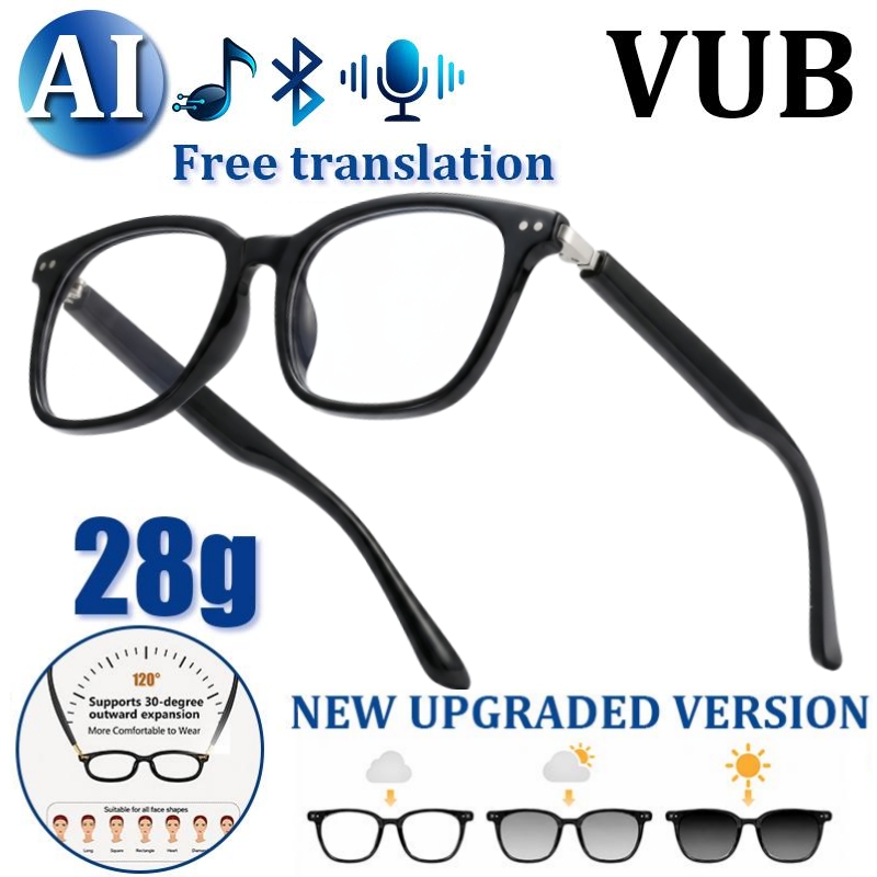 KI-Übersetzungs-Smart-Brille,  – Smart Audio Glasses Touch Control Bewertung und Preis